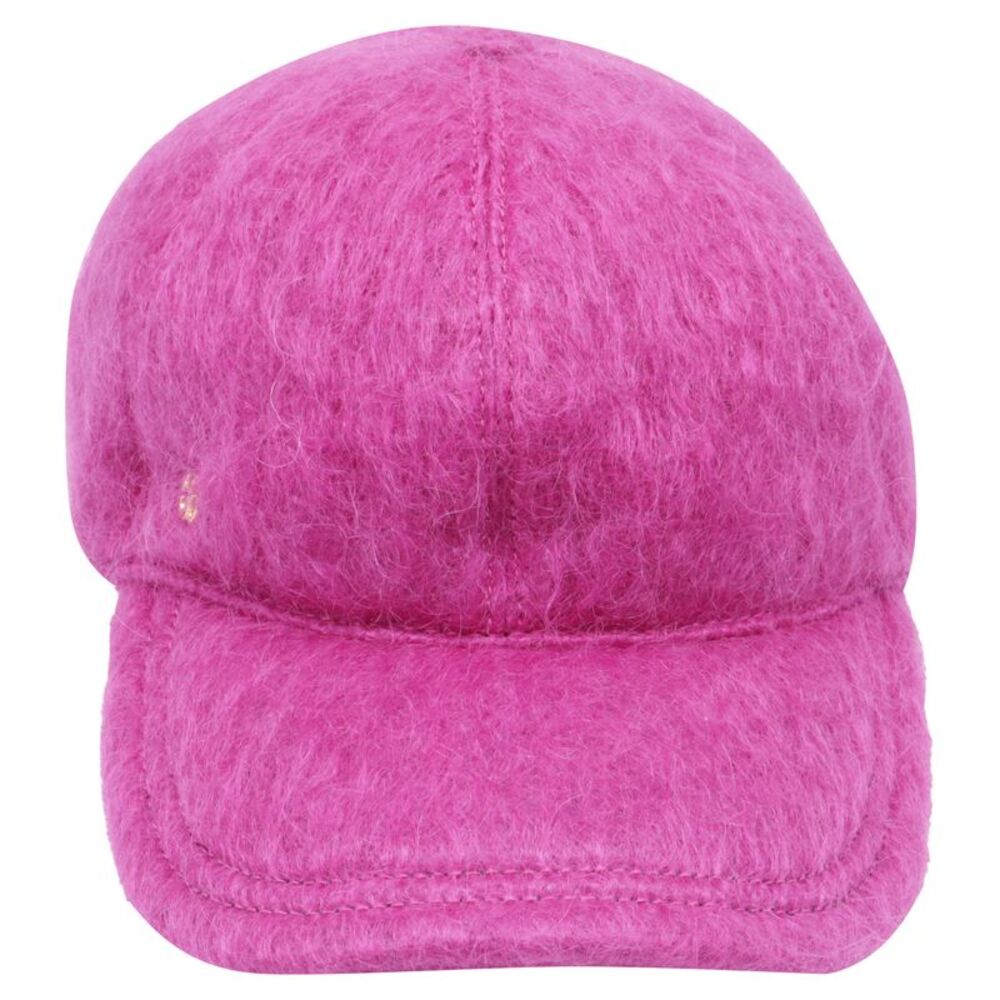Gucci GG Lauren Baseball Hat in Pink Mohair